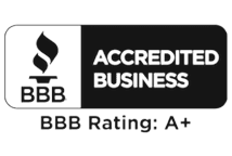 BBB Accredited Business, rating A+